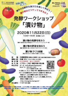 発酵ワークショップ2020